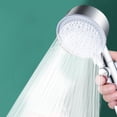 thumbnail image 3 of Bdday Rain Shower Head Shower Head Bathroom Booster Bath Heater Home Bathing Super Strong Rain Shower Head Set High Pressure Shower Heads, 3 of 5