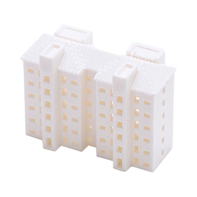 CUITING 1 500/1 800 Miniature Apartment Building Diorama Modern City Building Model Sand 1. 500