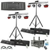 Chauvet DJ GigBAR 2 Complete Effect Light System with Fog & DMX Controller Duo Package