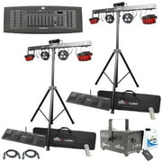 Chauvet DJ GigBAR 2 Complete Effect Light System with Fog & DMX Controller Duo Package