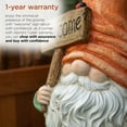 thumbnail image 5 of Alpine Corporation Gnome with "Welcome" Sign Decor, 5 of 13