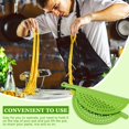 thumbnail image 4 of 2 Pieces Pot Drainer with Handle, Hand Held Pan Pot Strainer, Plastic Pot Side Strainer, Pasta Strainer Fit 9 Inch Pot for Noodles Pasta Fruit Veggies, 4 of 7
