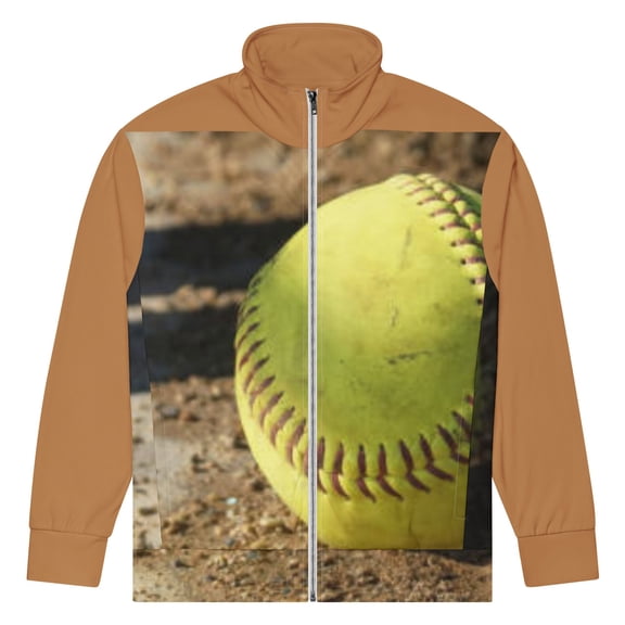 Softball track jacket_Orange_2XS