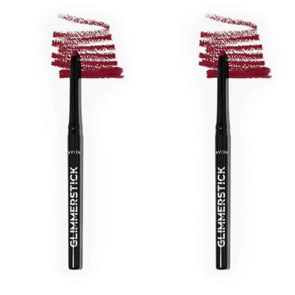 Avon Glimmersticks Retractable Lip Liner / CHERRY JUBILEE / SET OF 2