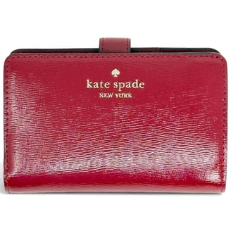 Kate Spade New York Women's Lucy Pebbled Leather Medium L-Zip