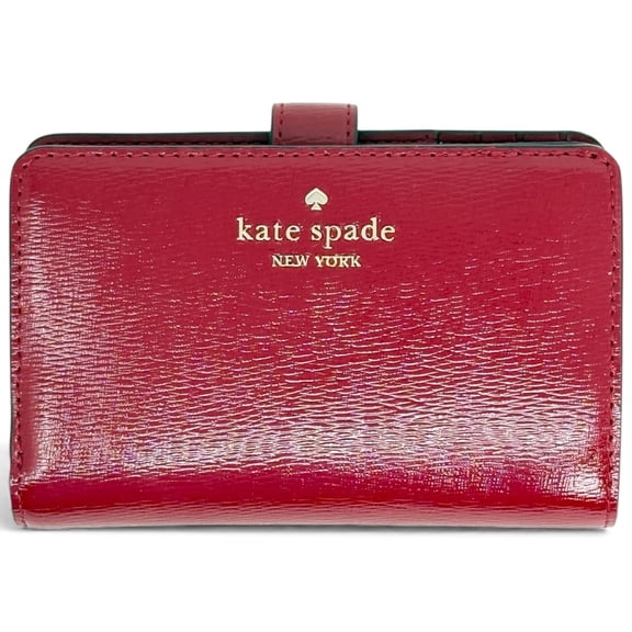 Kate Spade New York Women's Madison Medium Bifold Wallet in Patent Leather (Red Jam)