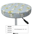 thumbnail image 4 of Round Bar Stool Seat Covers, Baby Elephant Giraffe Elastic Round Chair Cover Stool Seat Slipcover Bar Stool Cushions Round Pad for 12-14 inch, 4 of 7