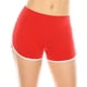 thumbnail image 2 of Shorts Booty SIEMPRE Sexy Lindos Suaves para Yoga y Danza Rojo Blanco Mujer, 2 of 6