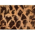 thumbnail image 1 of Ahgly Company Indoor Rectangle Abstract Orange Modern Area Rugs, 2' x 5', 1 of 4