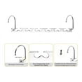 thumbnail image 4 of Topboutique  Clothing Hangers Space Saving Sturdy Metal Hangers, Stacking Wardrobe Hanger Wardrobe Closet Organizer Space Saving Hanger,Collapsible Hangers Pack of 2, 4 of 8