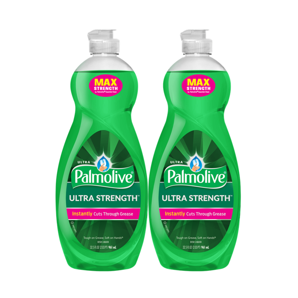 (2 Pack) Palmolive Ultra Liquid Dish Soap, Original 32.5 Fluid Ounce