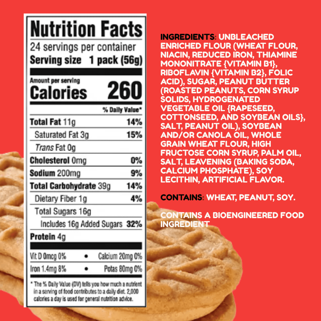 Nutter Butter Cookies – Classic Peanut Butter Sandwich Cookies, 24 Pack – Individual Packs for Snack Lovers, Crunchy Peanut Butter Flavor, Perfect for Sharing, Great for Lunchboxes