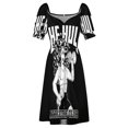 thumbnail image 4 of She- Athletic Club Vestido de manga corta vestido de noche mujer ropa de mujer Corea elegante, 4 of 6