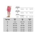 thumbnail image 4 of Little Donkey Andy Women's Hiking Shorts 9 Inch Inseam, Lightweight Golf Shorts Quick Dry with Zippered Pockets (Pink XS), 4 of 6