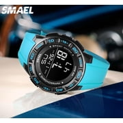 New Watch Digital For Men Smael Luxury Brand Clocks 50m Waterprrof Wrist Watch Military Led Light Reloj 1508 Men's Watches Sport - Digital Wristwatches