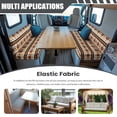 thumbnail image 3 of Uorisanigo Aztec Geometric Rv Dinette Cushions 2 Set Stretchable Elastic Rv Seat Covers Breathable Replacement Couch Cushion Slipcovers for Travel Trailer Couch Sofa Furniture Protector, 3 of 7