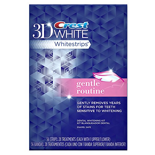 Crest 3D White Whitestrips Gentle Routine Teeth Whitening Kit 28