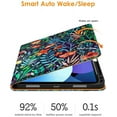 thumbnail image 7 of DTTO iPad Air 5th/4th Case, Premium Leather Business Folio Stand Cover with Built-in Apple Pencil Holder - Auto Wake/Sleep and Multiple Viewing Angles for iPad 10.9 Inch 2020/2022, Jungle Night, 7 of 7