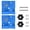 Blue, variant on Wood Clamps For 90 Degree Alignment In Cabinetry Dadoes And Mitered Joints 2pcs