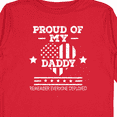 thumbnail image 4 of Inktastic Military Daddy Red Friday Deployed Boys or Girls Long Sleeve Toddler T-Shirt, 4 of 5
