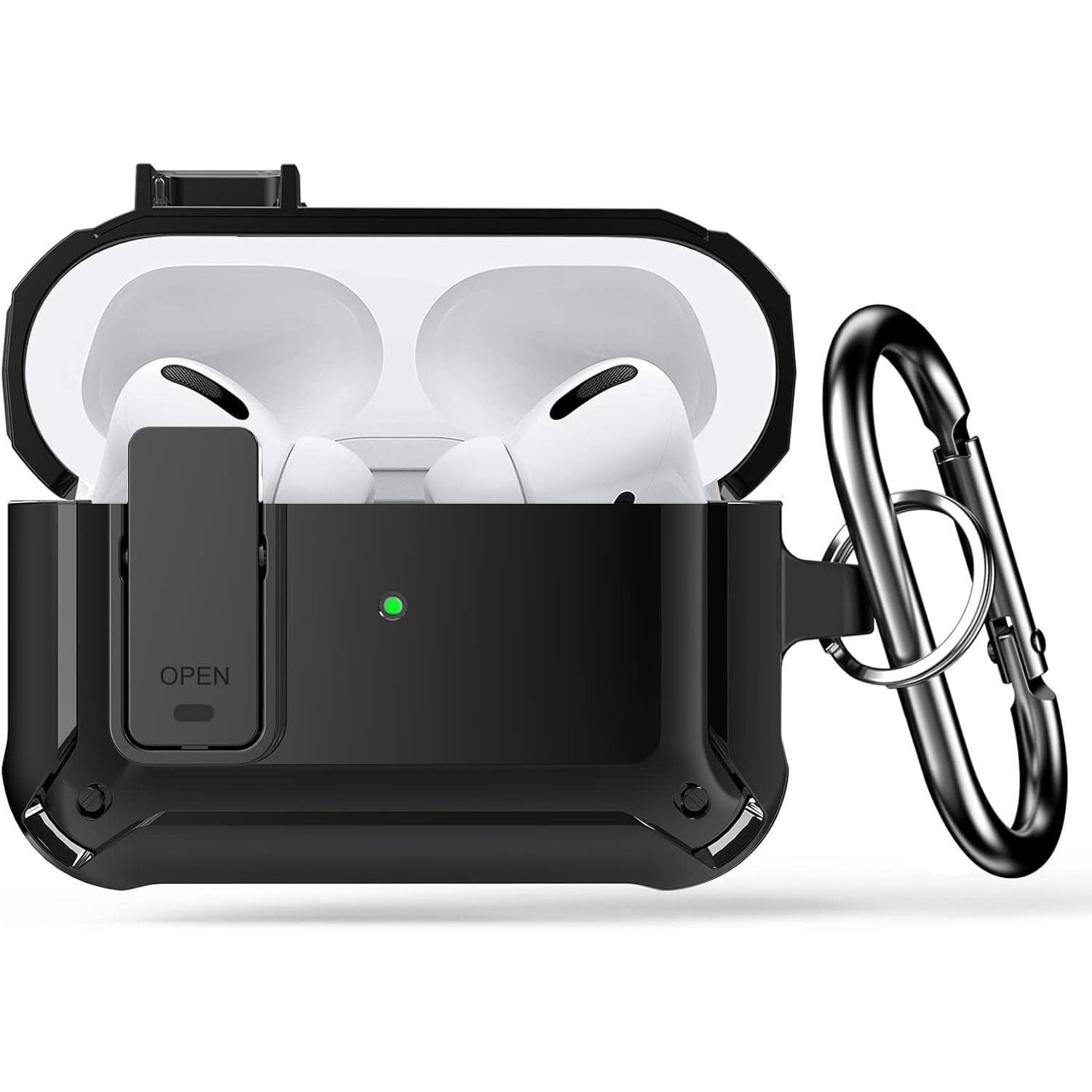 Case for Airpod Pro Case Cover with Lock, Compatible with