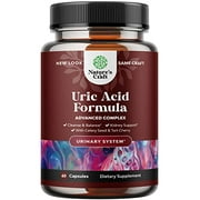 Uric Acid Vitamins for Men and Women – Herbal Full Body Cleanse Joint Support Muscle Recovery and Kidney Support Supplement - Dietary Supplement Pure Tart Cherry Milk Thistle and Bromelain A - Best Reviews Guide