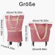 thumbnail image 3 of Bolsa de la compra Bolsa de la compra plegable Carro de la compra con ruedas Carros de la compra kaili Sencillez, 3 of 5