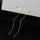 thumbnail image 5 of Pendientes de estrella para mujer Pendientes de constelación con borlas, 5 of 7