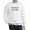 White, variant on CafePress - Socially Distant - Crew Neck Sweatshirt
