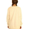 thumbnail image 3 of P.J. Salvage Womens Solid Pajama Sweatshirt Top, Beige, Small, 3 of 5