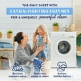 thumbnail image 2 of Cleancult Laundry Detergent Sheets - Resealable Box - 3 Stain Fighting Enzymes - Fresh Linen - 60 Loads - Free of Harsh Chemicals - No Mess - No Plastic Waste, 2 of 4