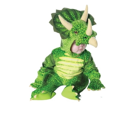 TRICERATOPS boys animal dinosaur kids toddler child halloween costume XL 4-6