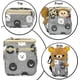 thumbnail image 3 of Bike Handlebar Bag Organizer, Children's Front Bike Decoration Accessory , for Balance Bike, Tricycle, Scooter,(Bear BW), 3 of 5