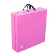 thumbnail image 3 of Coinus Sports Tri-Fold Gymnastics Exercise Mat with Handles, 6' x 2' x 2", Pink, 3 of 10