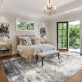thumbnail image 3 of BERTHMEER 5'x7' Area Rugs for Living Room Bedroom Dining Room Farmhouse Abstract Rugs Contemporary Rugs Machine Washable non-slip, Gray Multicolor, 3 of 5