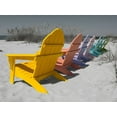 thumbnail image 2 of Stegmann 32x25 White Modern Wood Framed Museum Art Print Titled - Colorful Beach Chairs, 2 of 4