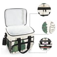 thumbnail image 6 of FORMRS Insulated Cooler Bag 24 Cans Capacity Soft Leakproof Lunch Box with Side Pockets, Hand Drawn Christmas Stars, 6 of 7