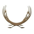 thumbnail image 4 of Meyda Tiffany 29076 22" W Moose Antler Log Holder - Copper, 4 of 6