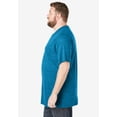 thumbnail image 3 of Boulder Creek By Kingsize Men's Big & Tall Heavyweight Longer-Length Pocket Crewneck T-Shirt, 3 of 3