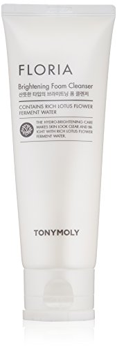 tony moly floria brightening foam cleanser