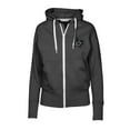 thumbnail image 2 of Women's Levelwear  Black Dallas Stars Gardinia Nightfall-Full-Zip Hoodie Jacket, 2 of 4