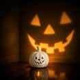 thumbnail image 6 of Halloween Decorations Pumpkin Candle Holder Lantern Vintage Autumn Farmhouse Table Decoration for Fall Home Indoor Outdoor Front Porch Mantel, 6 of 7