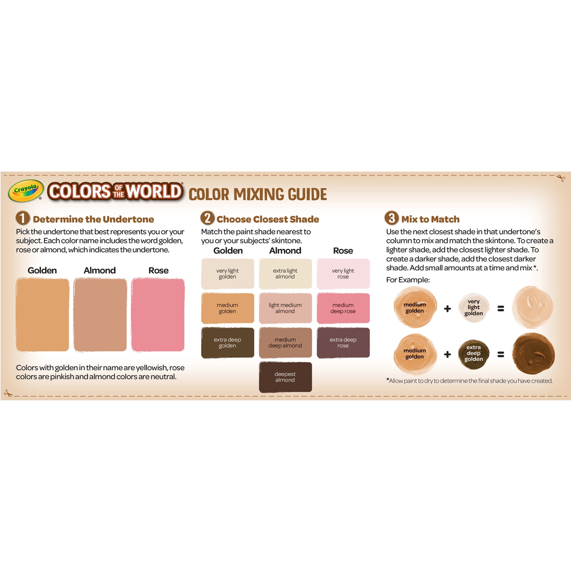 Crayola Colors of the World Project Paint, 2oz Jars, 10 Per Pack, 3 Packs