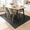 Black-3' x 5', variant on Clear Floor Mat For Home 8'*12' Large Non-slip Plastic Rug Spills