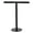 Black, variant on Stainless Steel T-Shape Towel Bar Rack Free Standing Bath Towel Bar Stand With Heavy Base For Bathroom