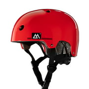 Kids Skate Helmet (Gloss Red)