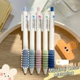 thumbnail image 4 of 50% Off Clear! Back-to-College 5pc Retractable Gel Pens Press Their Pens And Hold Them Soft For A Long Without Tiring Them 5ML, 4 of 9