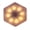 #2, variant on Plastic Lamps Solar Powered Hexagonal Modular Wall Lights 1Pc Yellow Plastic All Weather Rainproof Outdoor Decorative Lights for Patio Garden Yard by JASKFLY