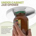 thumbnail image 3 of Under Cabinet Jar Opener - Undermount Lid Gripper Tool Easily Grip, 3 of 4