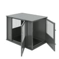 thumbnail image 3 of New Age Pet® ECOFLEX® Flexi Door Large Dog Crate in Black with Brushed Stainless Bars, 3 of 9